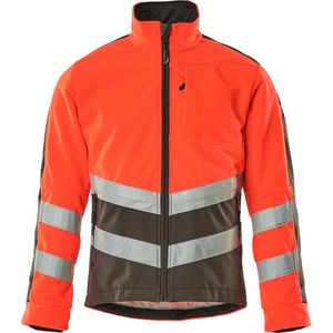 Mascot Safe Supreme Fleece jas 15503-259 - hi-vis rood/donkerantraciet - 4XL