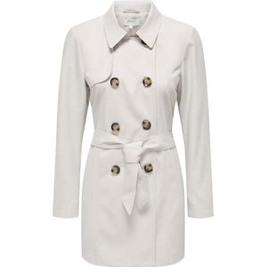 Only Jas Onlvalerie Trenchcoat Otw Noos 15191821 Moonbeam Dames Maat - L