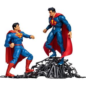 DC Multiverse - Multipack Action Figure Superman vs Superman of Earth-3 (Gold Label) 18 cm