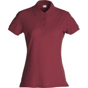 Clique Basic Polo Women 028231 - Bordeaux - XL