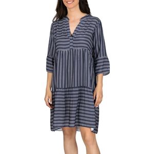 DENIMFY Dames Jurk Broeken DFFrida Fit Blauw Volwassenen