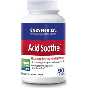 Enzymedica - Acid Soothe - Brandend Maagzuur - 90 capsules