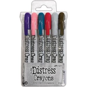 Ranger Distress Crayon Kit 6 st #16 TDBK84792 Tim Holtz (01-24)