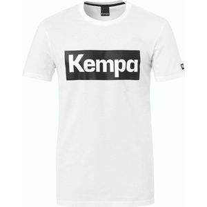 Kempa - Sportshirt - Katoen - Ronde Hals - Korte Mouwen - Opdruk