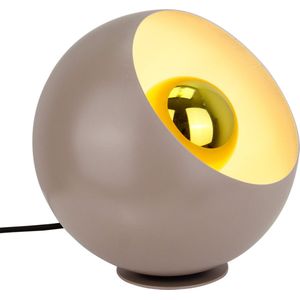 Chericoni Occhio Tafellamp - Ø 20cm - Taupe - IJzer, Metaal - Italiaans Ontwerp - Nederlandse Fabrikant