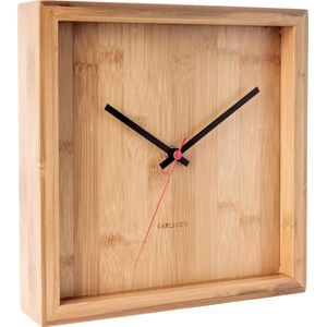 Wall Clock Franky - Bamboo