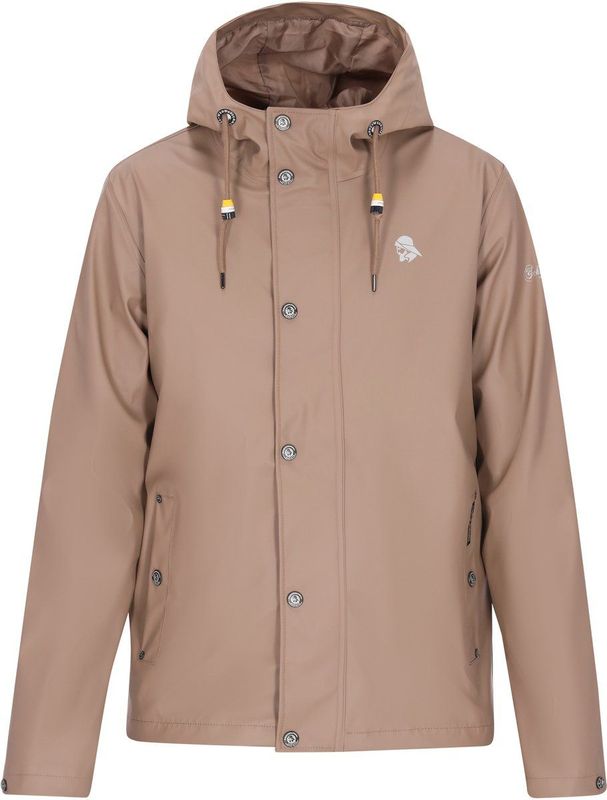 Schmuddelwedda Functionele jas  mokka / grijs