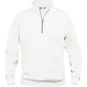 Clique Basic Half Zip 021033 - Wit - 4XL