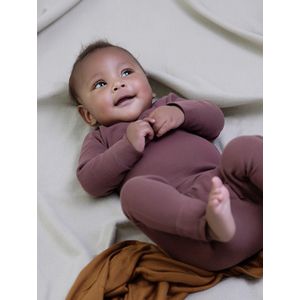 Wollen baby- kindertrui - Merinowol - Peppercorn 50