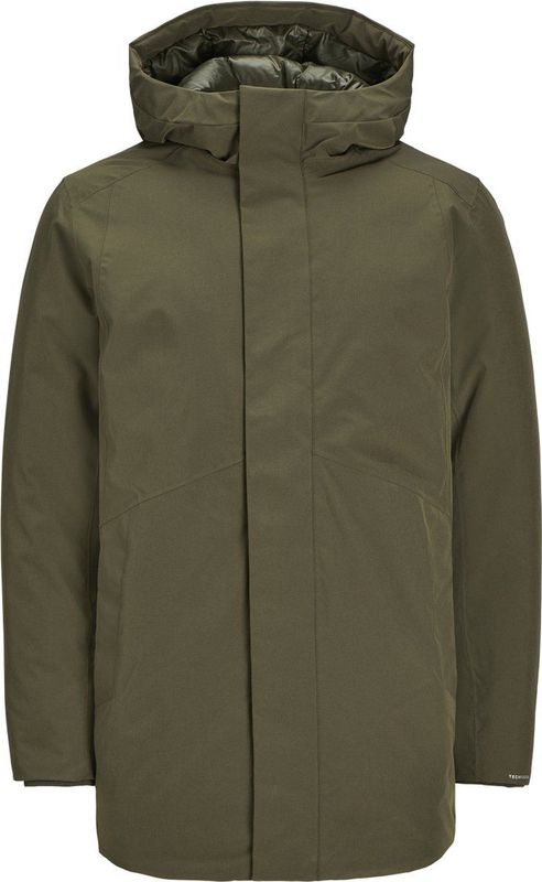 JACK&JONES PLUS Heren JJEKEEN PLS Parka, Grape Leaf, 3XL, grape leaf, 3XL