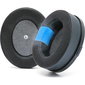 Vervangende Oorkussens voor Hybride Stof Hoofdtelefoons - Verbeterde Duurzaamheid en Geluidsisolatie | Zwart