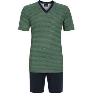 Katoenen heren shortama groen - Groen - Maat - 48