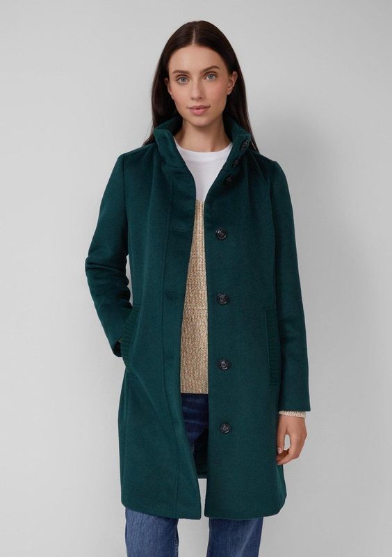 s.Oliver - Outdoor-Mantel - Wolmix - Winterjas