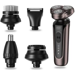 Maestro MR-674 - Scheerapparaat - 5-in-1 - Neustrimmer, gezichtsreinigingsborstel, massagetip, haartrimmer - Waterdicht - Werktijd tot 60 min
