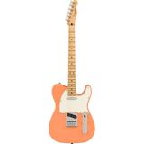 Fender LTD Player Telecaster, Pacific Peach MN - Elektrische gitaar - roze
