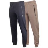 Donnay - Joggingbroek Jack - Sportbroek - Navy/Taupe-grey - 2-Pack