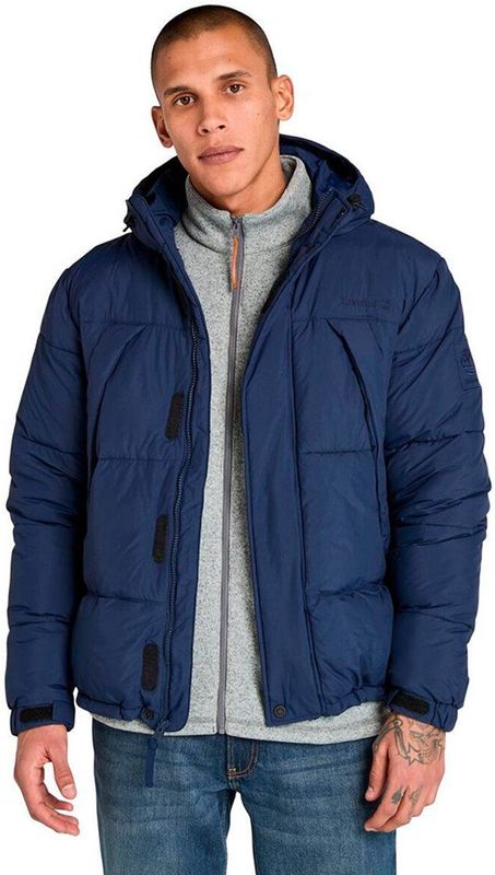 Timberland - Puffer Jacket - Blauw - Waterafstotend - Donsisolatie