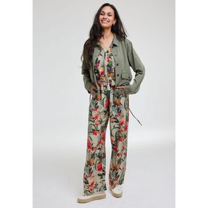 DIDI Dames Travel jacket Mace in Dusty olive maat 44