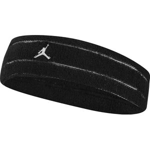 Jordan Terry Headband J1004299-027, Unisex, Zwart, hoofdbanden, maat: One size
