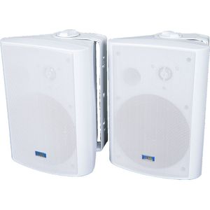 TIC ASP120-W - Professional Terras Speakers 8Ω 70v 6.5"" 150W (paar) - wit