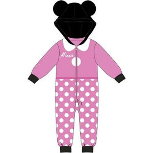 Disney Minnie Mouse - Onesie - Roze - Pyjama jumpsuit - Maat 98