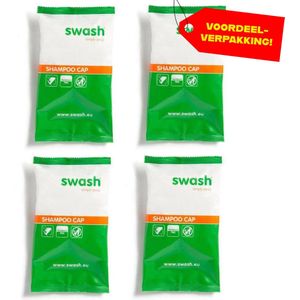 4x Swash Shampoo Cap Parfumvrij - Voordeelverpakking!
