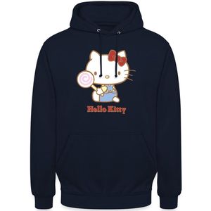 Hello Kitty Met Een Lollipop Hoodie Unisex