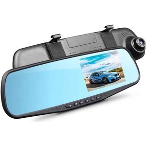 DrPhone OptiSafe BlackBox DVR – 1080P Full HD Dashcam – Dual Lens – Nachtzicht – Parkeerassistent – G-Sensor – Bewegingsdetectie – Achteruitrijcamera - Loop Recording