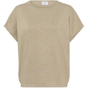 Saint Tropez MilaSZ R-N SS Pullover Dames Trui - Maat XL