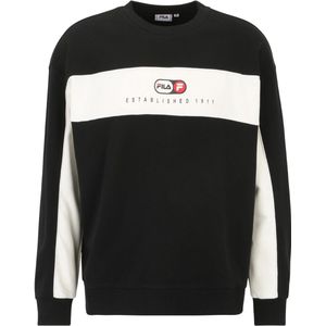 Fila Sweatshirt La Paz Crew Sweat FAM0795 Black-Antique White-L