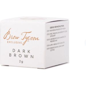 Browtycoon Exclusive Henna Dark brown