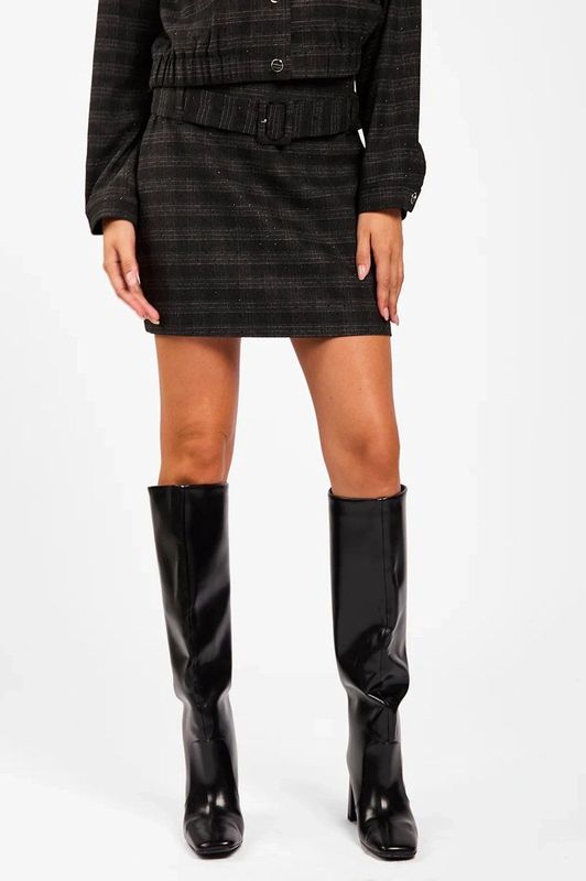 Aaiko - Rosy VIS 360 - Minirok - Zwart