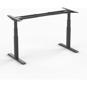 Stabureau - SteelForce 470 - Alleen frame Zwart - Elektrisch