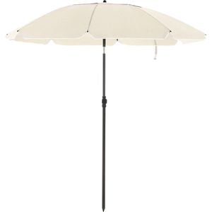 Luxe parasol - Langwerpig - Kantelbaar - Staand - Beige - Terras of tuin - 200cm