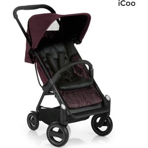 iCoo Acrobat - Kinderwagen - Fishbone Bordeaux