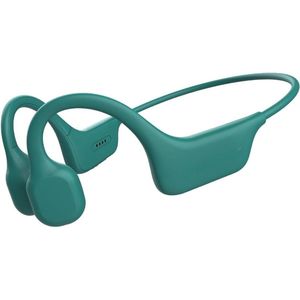 Bone Conduction Headphone - Koptelefoon voor Activiteiten - Draadloos - Bleutooth - groen