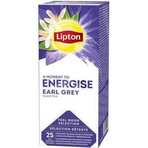 Thee lipton energise earl grey 25x1.5gr | Pak a 25 stuk