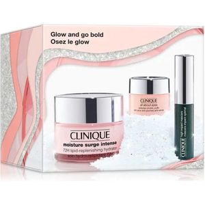 Clinique Glow And Go Bold Beauty Gift 3-Set Moisture Surge™ Intense 50 ml + All About Eyes™ 5 ml + Mascara