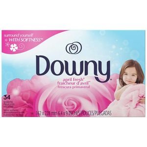 Downy April Fresh - Geurige wasdrogerdoekjes - 34 stuks