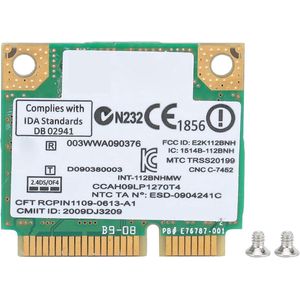 Mini PCI E 300Mbps Wireless Intel Wlan N1000 112bnhmw 112bnhmw Network Card voor T420S - X220 - T520
