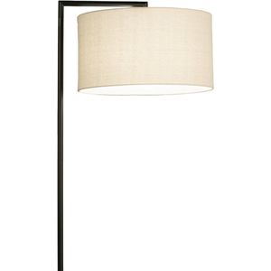 Lumidora Vloerlamp 31275 - BRED - GU10 - Zwart - Beige - Metaal