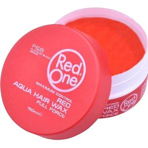 Red One Red | Aqua haar gel wax | Red One Wax | Red One Gel | Rood