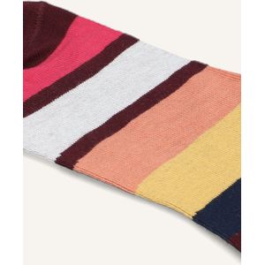 Paul Smith - Sokken - Rood - Multicolor - Katoen - Gestreept Patroon