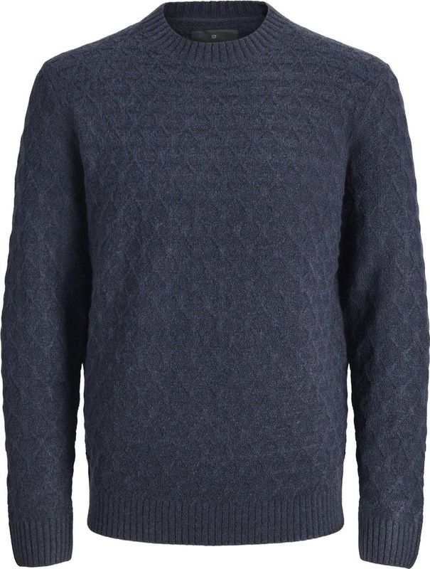 JACK&JONES - JPRBLASIMON STRUCTURE KNIT CREW NECK LN - Heren - Gebreide truien