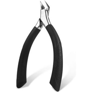 Nageltang, recht lemmet voor ingegroeide tienernagels en vingernagels, roestvrij staal en scherpe punt, hoektang, voetverzorging, nagelschaar voor sterke teennagels