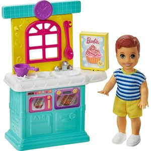 Barbie Skipper Babysitter Speelset Keuken Jongen - Modepop
