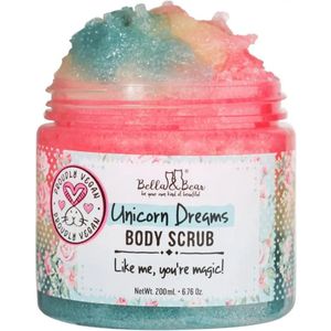 Bella & Bear | Unicorn Dreams Body Scrub - 200ml - Vegan