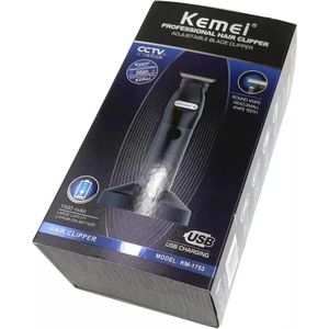 Kemei Tondeuse - KM 1753 - Draadloze Tondeuse - Professionele tondeuse - Haren Millimeteren - Contouren - Haren Scheren - Kapper Tondeuse - Kapper Kwaliteit - Baard Trimmer - Haar Trimmer - Beard and Hair Trimmer