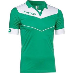 Patrick Power Shirt Korte Mouw - Groen / Wit | Maat: 3XL