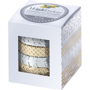 Washi tape Folia hotfoil zilver & goud